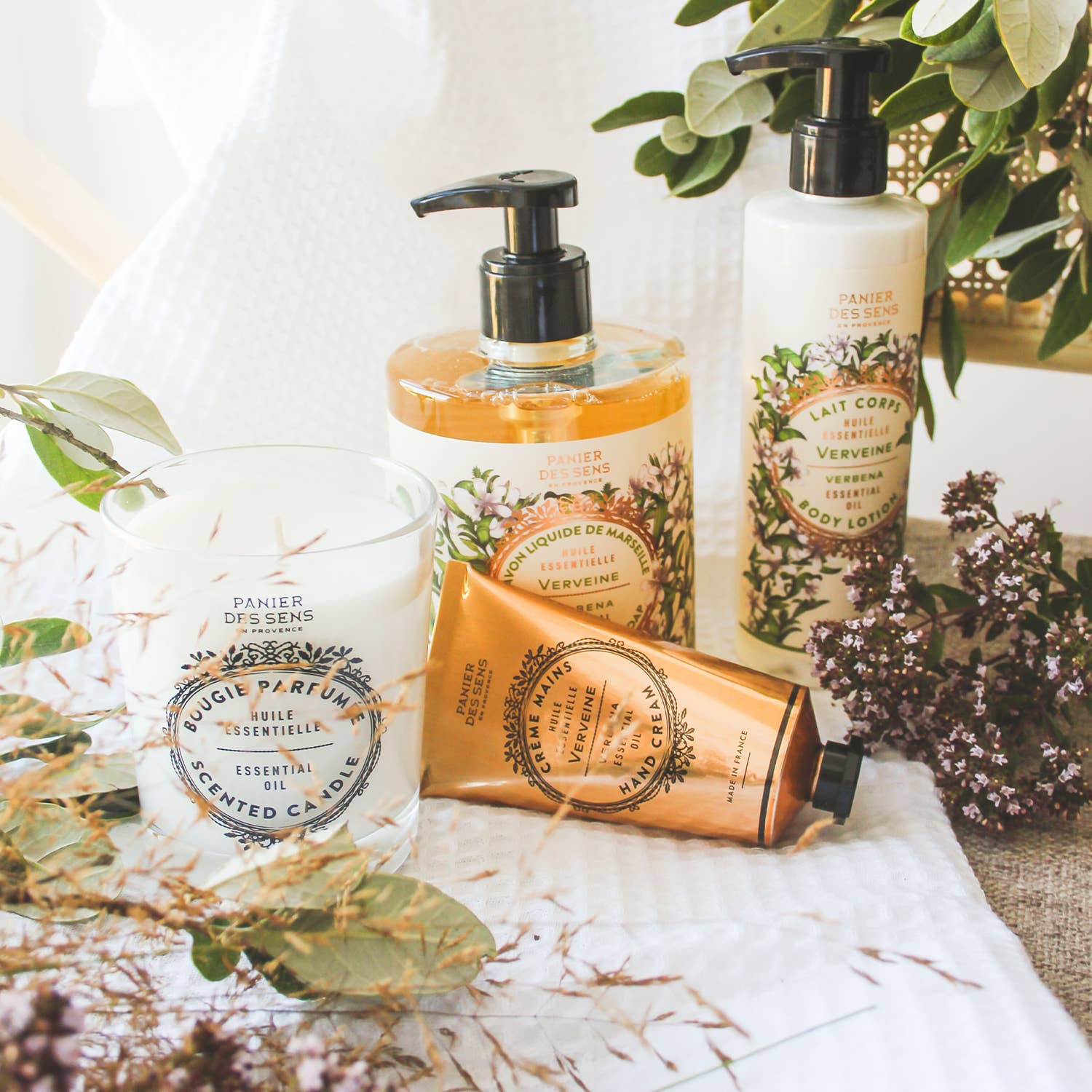 Panier Des Sens - Wholesale Jar/Filled Candle - Scented candle 180g | Verbena3