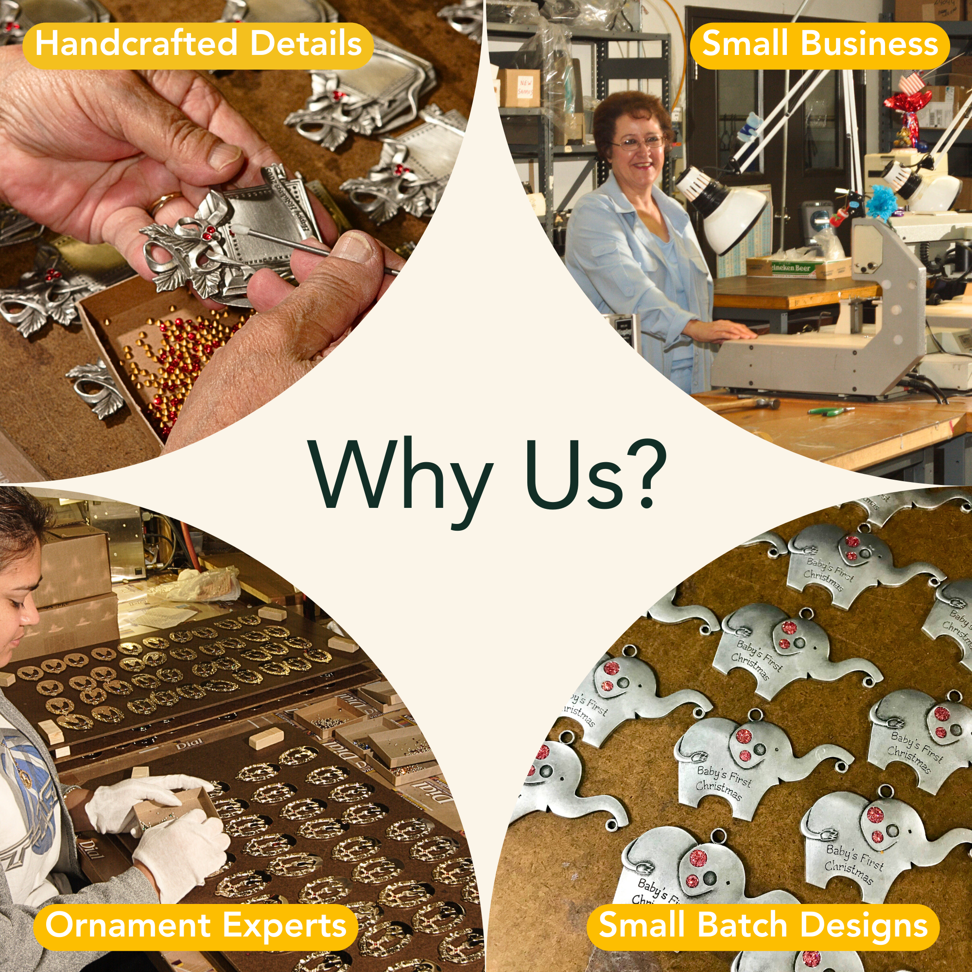 Gloria Duchin - Wholesale Ornament - Pewter Dog Bone Photo Frame Ornament7