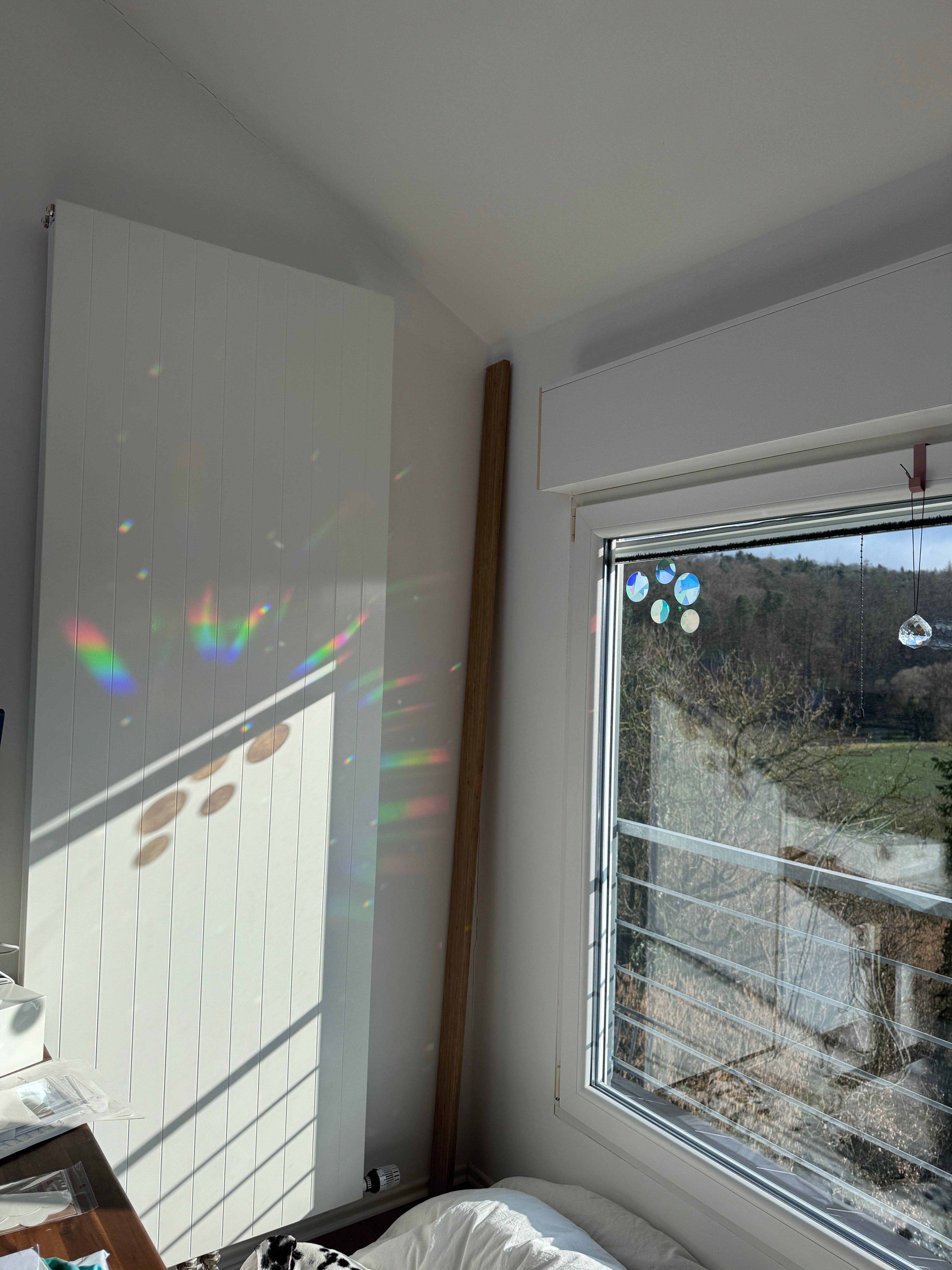 Plottkowski - Vendita all'ingrosso Acchiappasole - Adesivo per finestra pinguino, adesivo arcobaleno, prisma1