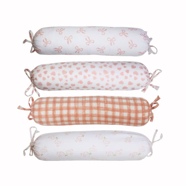 Willa and the Bear - Wholesale Pillow/Cushion - Kids & Baby - Pink Bolster Pillows