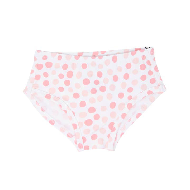Girl's Underwear - Polka Dot Pink for wholesale on Faire