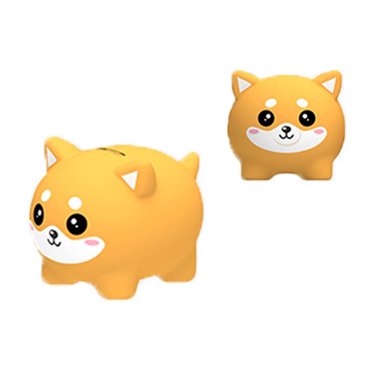 Shiba piggy bank for wholesale by I-Total, I-Drink