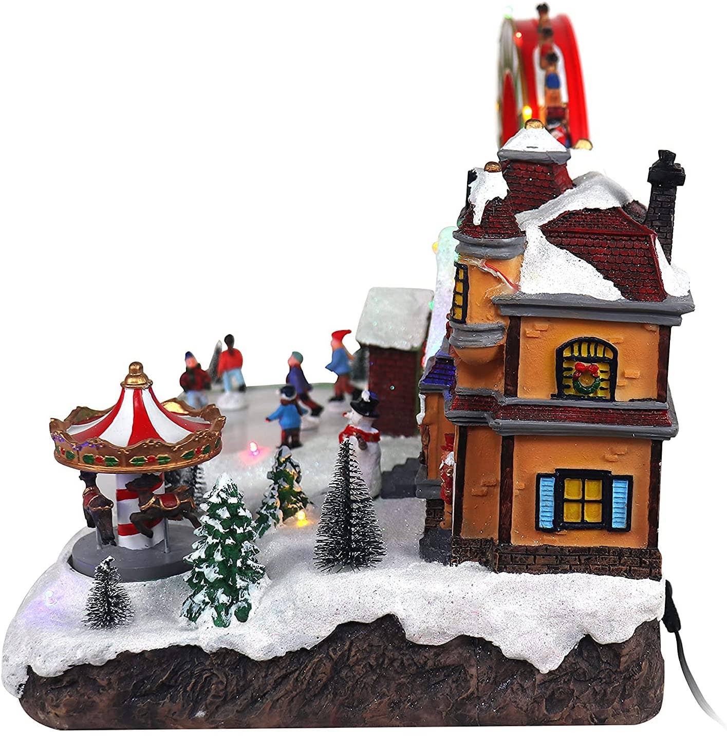 Top Treasures - Wholesale Christmas Decoration - Grand Carnival Animated Christmas Village3