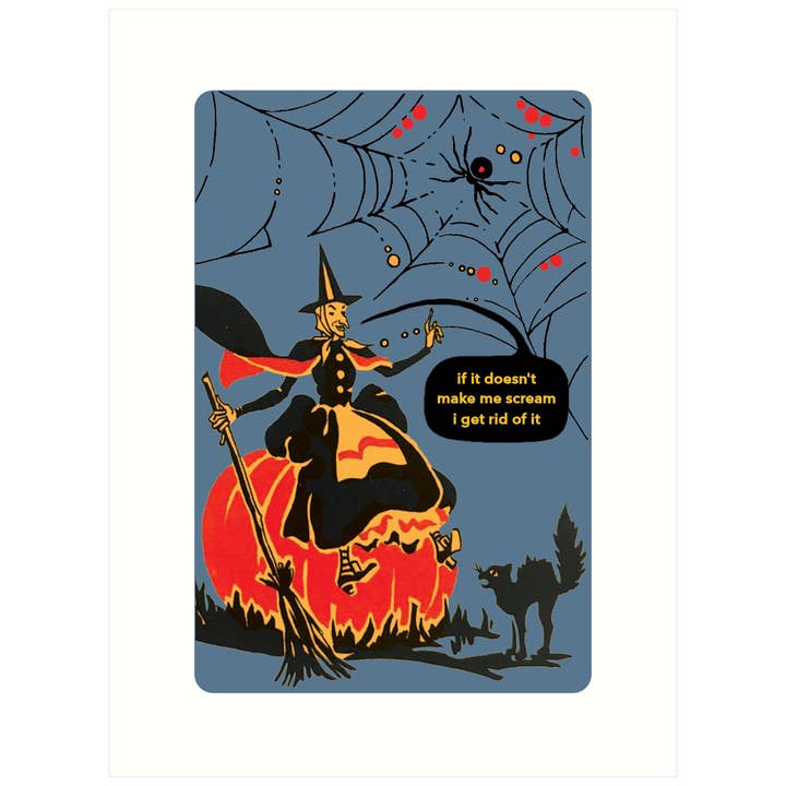 Lucca Paperworks - Wholesale Halloween Card - Scream | Halloween Greeting Card1