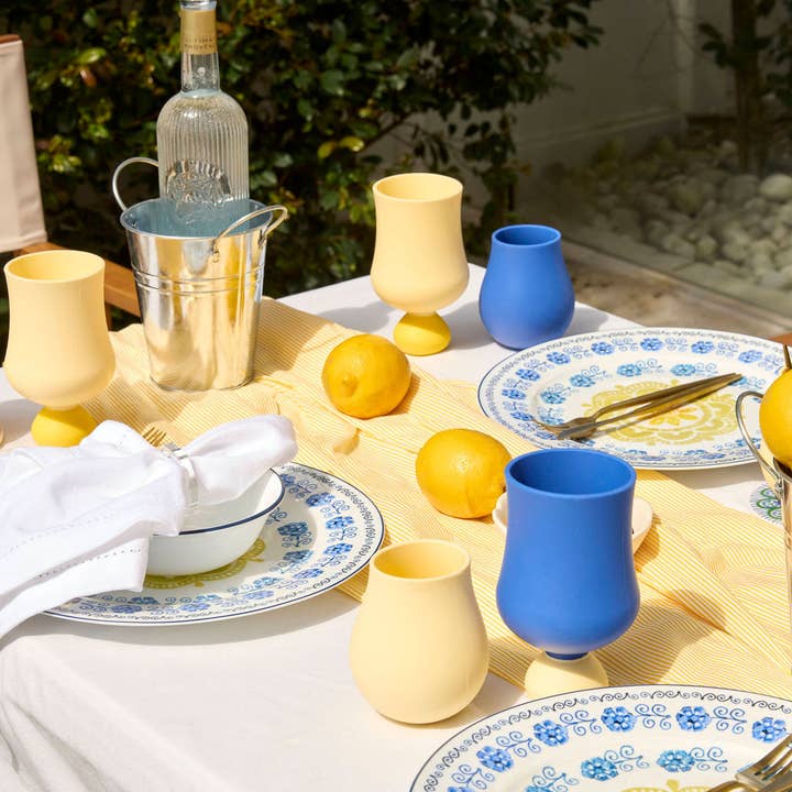 STYLD. – Engroshandel Vinglas – Boble Bæger Sæt | Ubrudeligt Silikone4