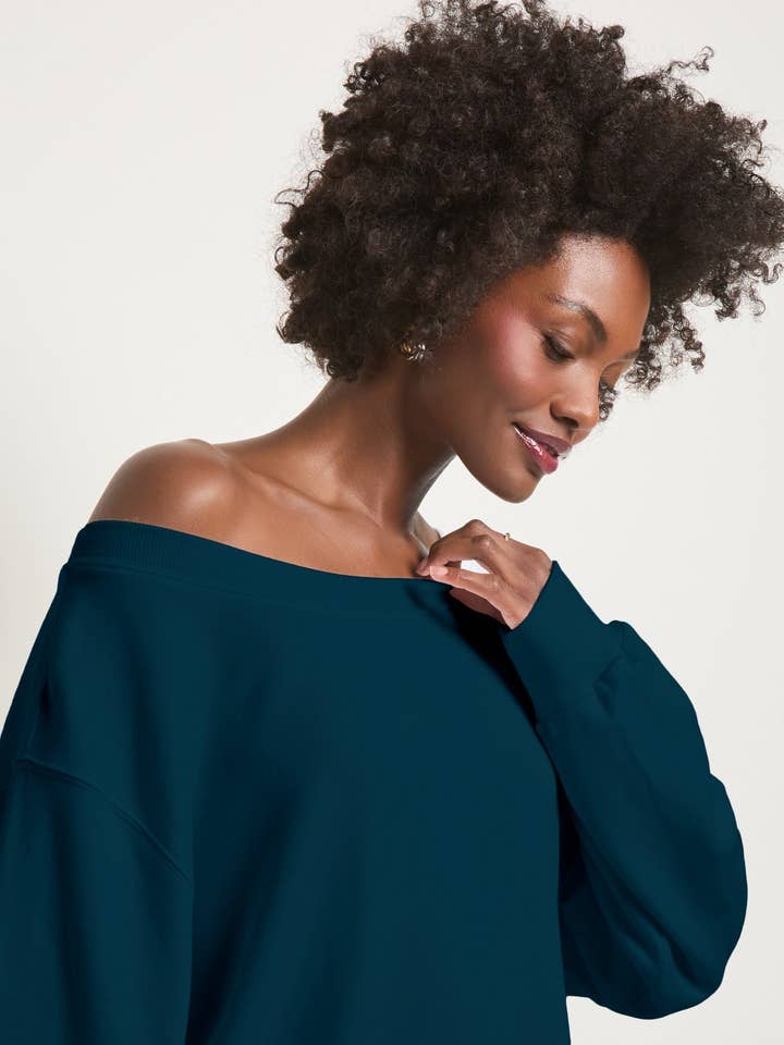 Seventy Eight and Sunny (SEAS) - Wholesale Sweatshirt - Women's - Brooksville One Shoulder Sweatshirt32