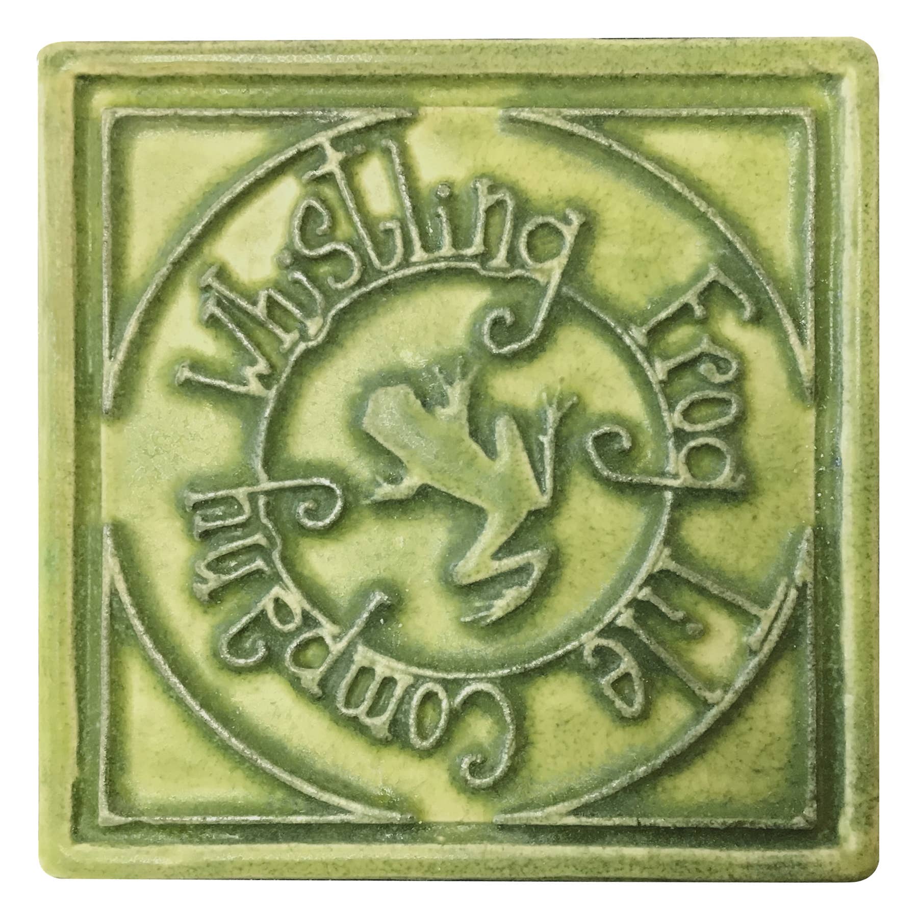Whistling Frog Tile Inc. – Großhandel Wandfliesen – Kunstfliese „Katze auf Zaun“, ideal als Geschenk für Katzen, Purr Meow10