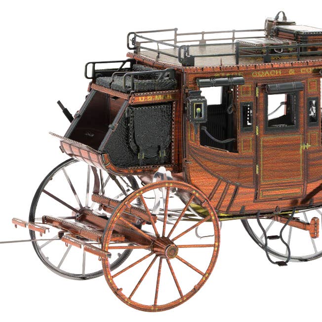 Metal Earth - Wholesale Decorative Tabletop Object - Wild West Stagecoach - COLOR3