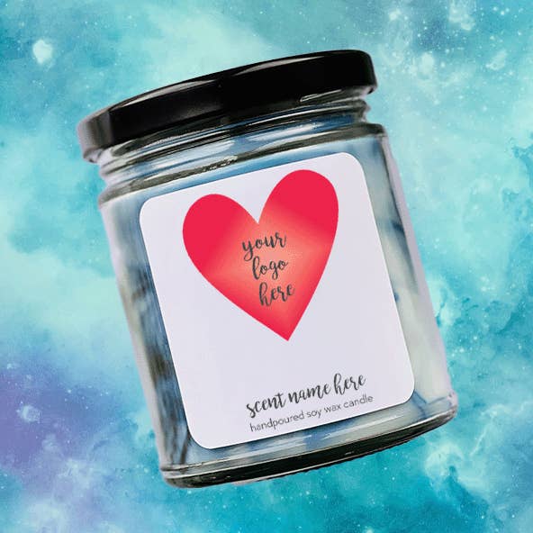 9-Unzen-Glas — Ihre Signatur für Ihre große Logo-Kollektion für den Großhandel von Coyer Candle Co.