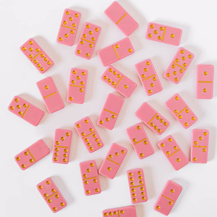 Good Juju Ink - Wholesale Dominoes - Marbled Colors Domino Set7