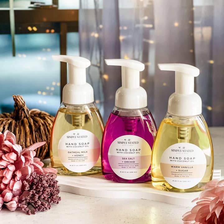 Simply Stated Bath & Body - Wholesale Hand Soap/Wash - Signature Foaming Hand Soap-Gentle Natural Cleanser10