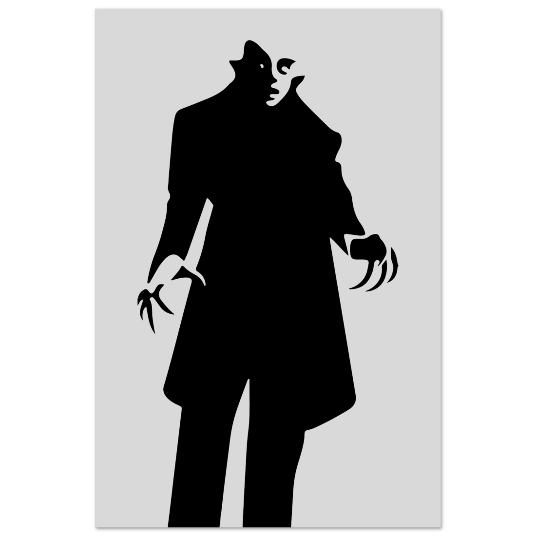 Art-O-Rama Shop - Wholesale Poster - Nosferatu - 20s Sci-Fi Horror Movie Minimalist Poster15