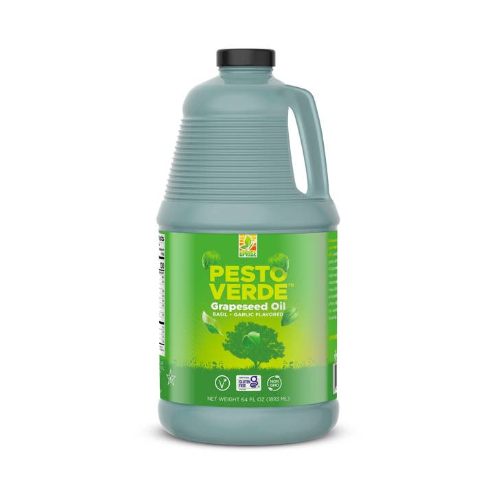 Pesto Verde Grapeseed Oil 64 oz for wholesale by Uprise Foods LLC