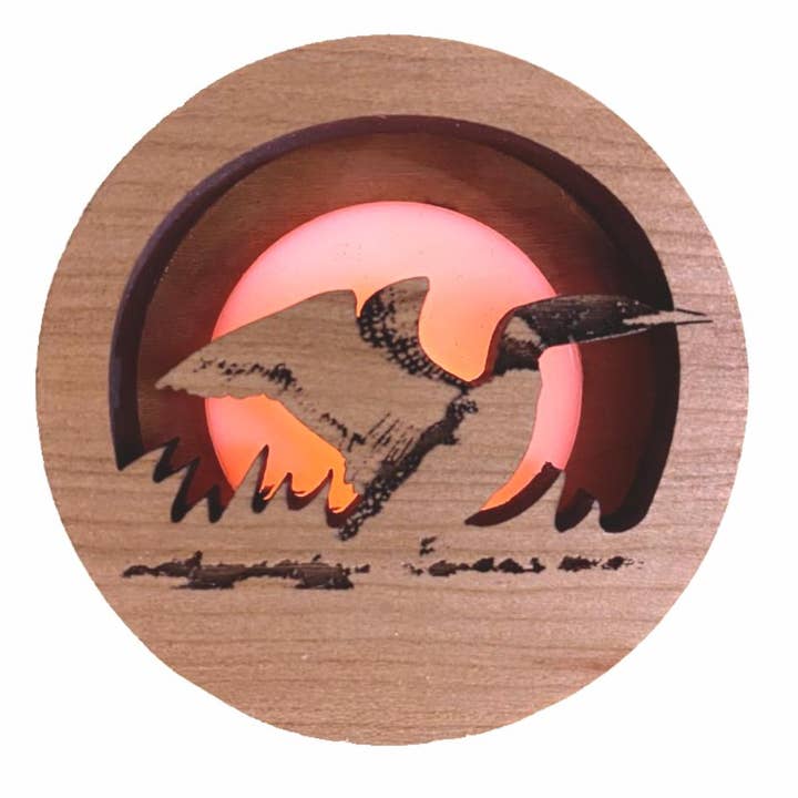 4004 Loon Glow Light for wholesale by Wood You Tell Me, Inc.