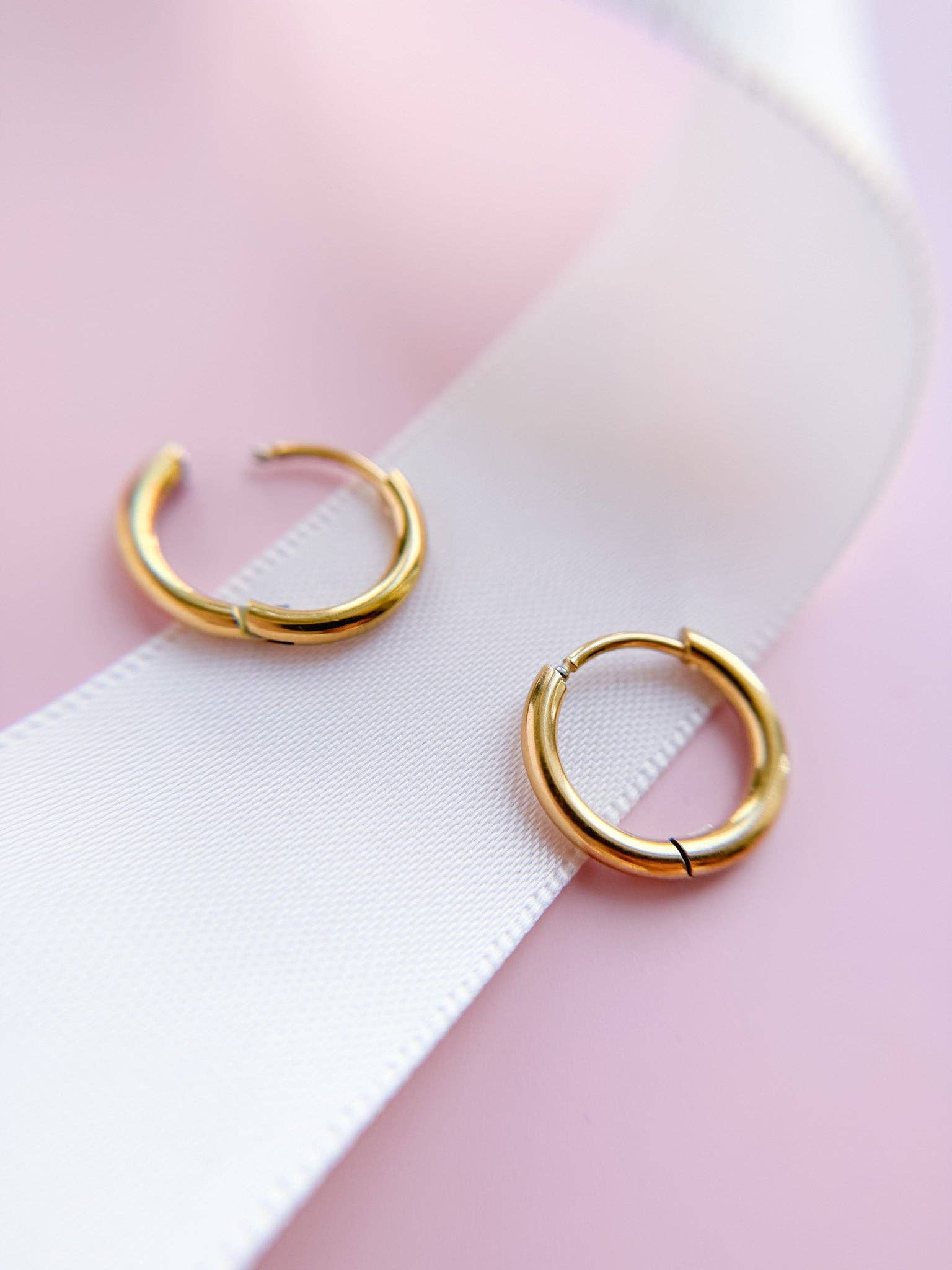 Desert Peach - Wholesale Huggie Earrings - Huggie Hoops1