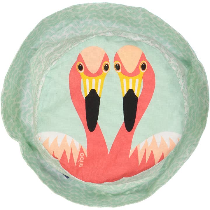 Coq En Pate - Wholesale Bucket Hat - Kids - Baby and child bucket hat in organic cotton Flamingo Pink1