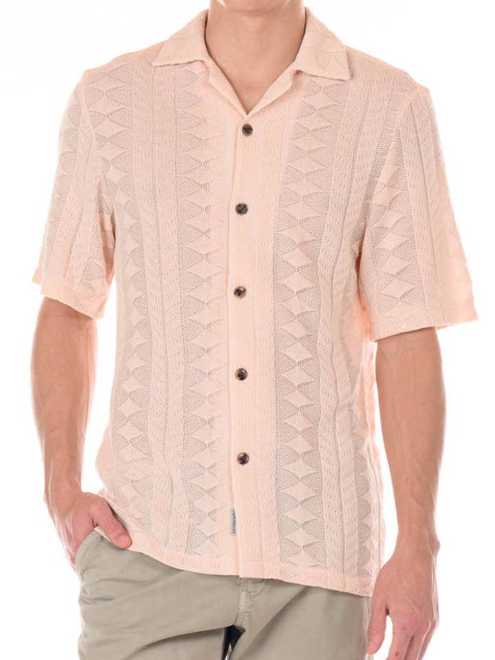 Positano Shirt - Blush for wholesale on Faire