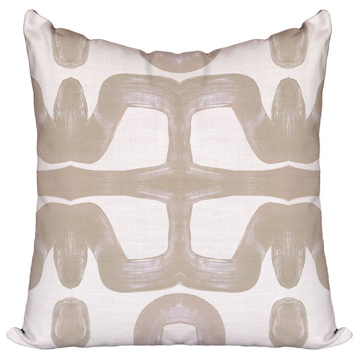 Candied Icing Frappe Pillow for wholesale by Windy O'Connor Art & Home