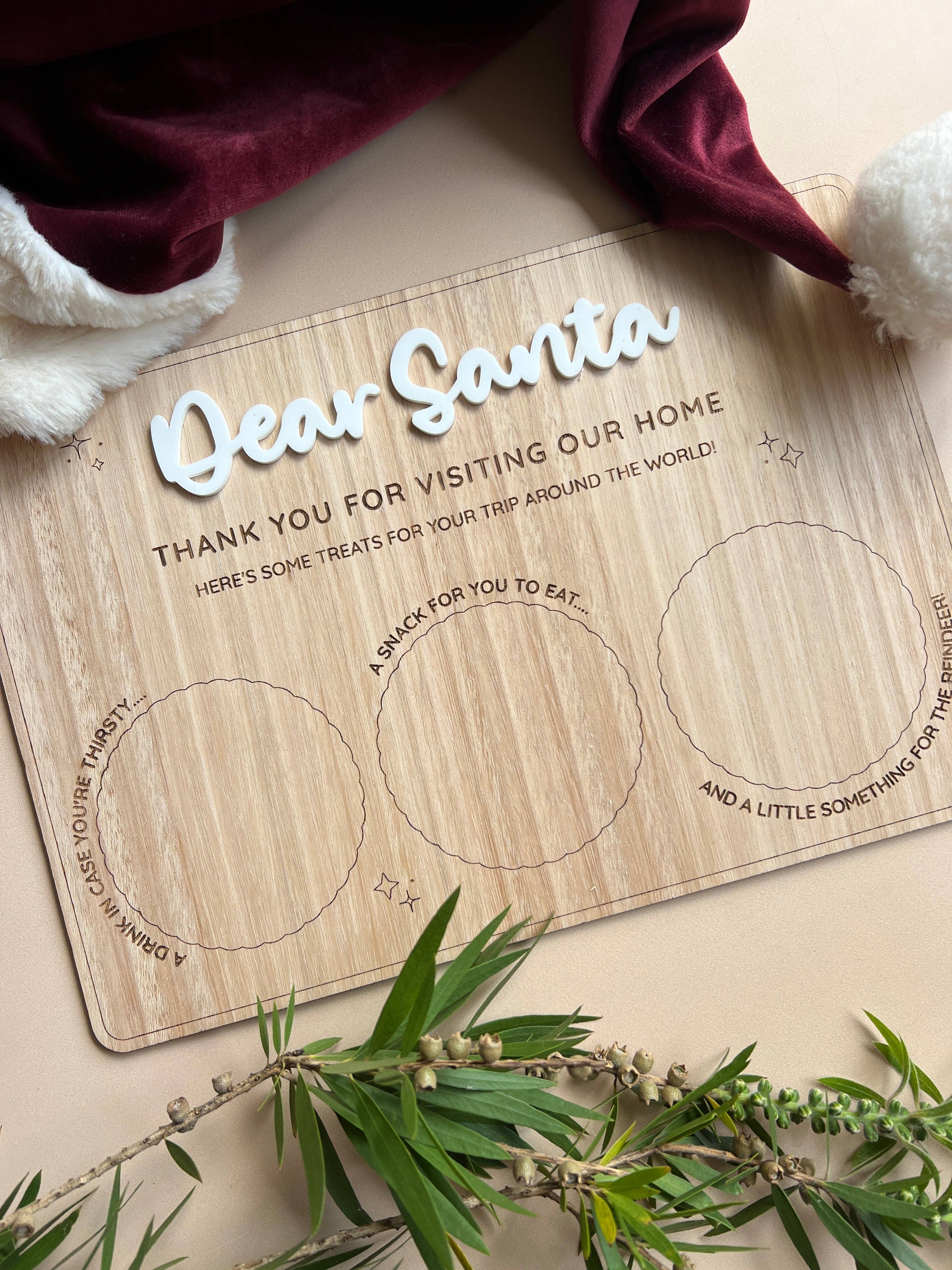 Little Rabbit Lane - Wholesale Christmas decoration - Santa Snacks Tray2