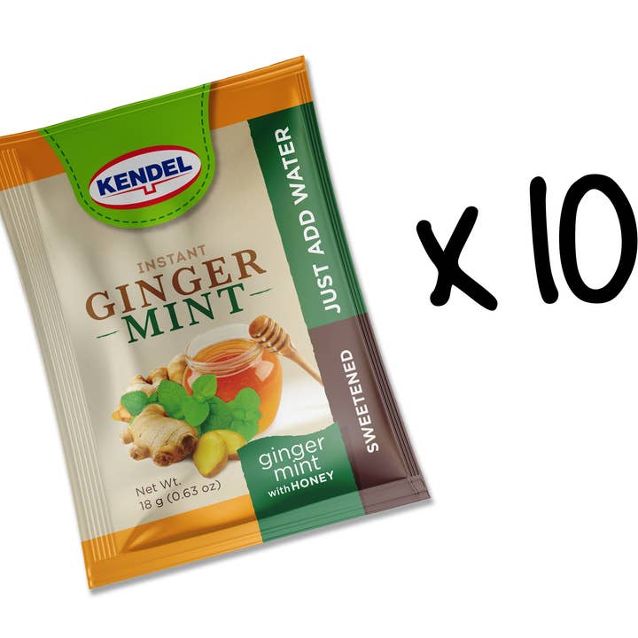 Kendel – Engroshandel Sundheds-/detox-te – KENDEL Instant Ginger Tea (med mynte og honning)
