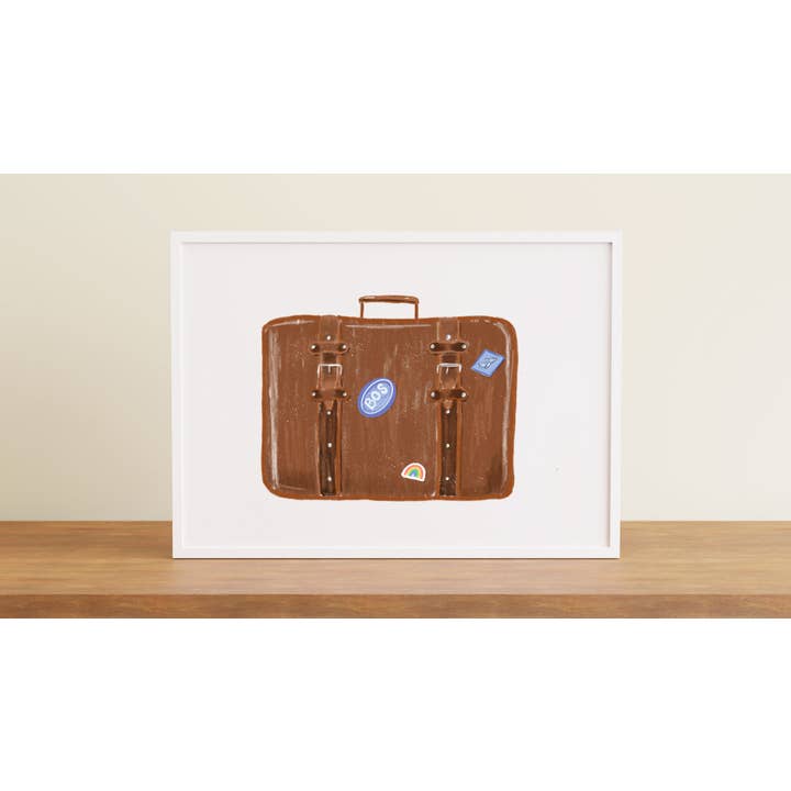 Suitcase for wholesale by Tiny Ink Boston