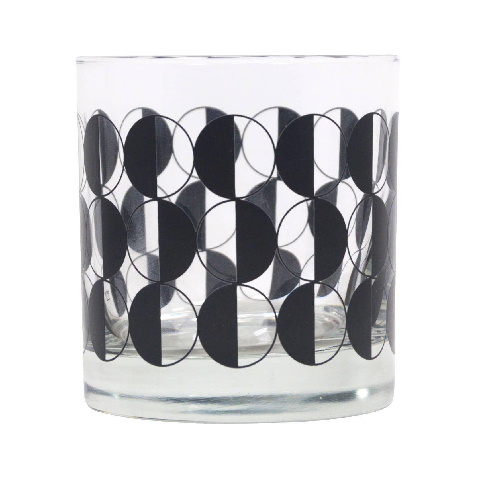 The Modern Home Bar - Wholesale Cocktail/Liquor Glass - Partial Eclipse Rocks Glass