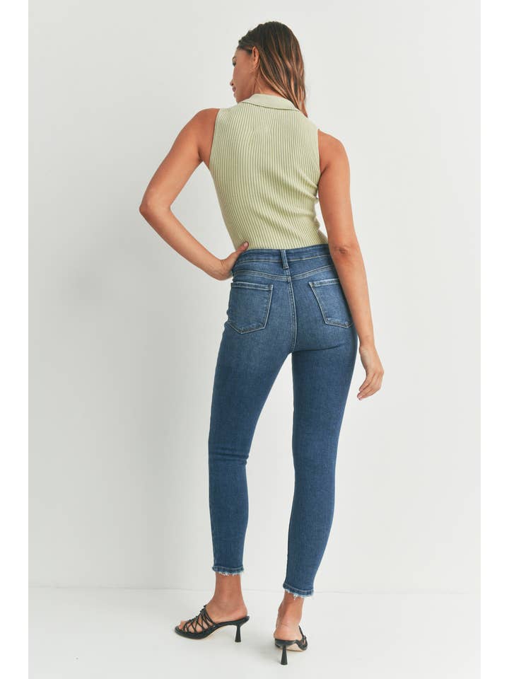 Just USA Jeans - Wholesale Jeans - Women's - JP166 - DK - Clean Skinny