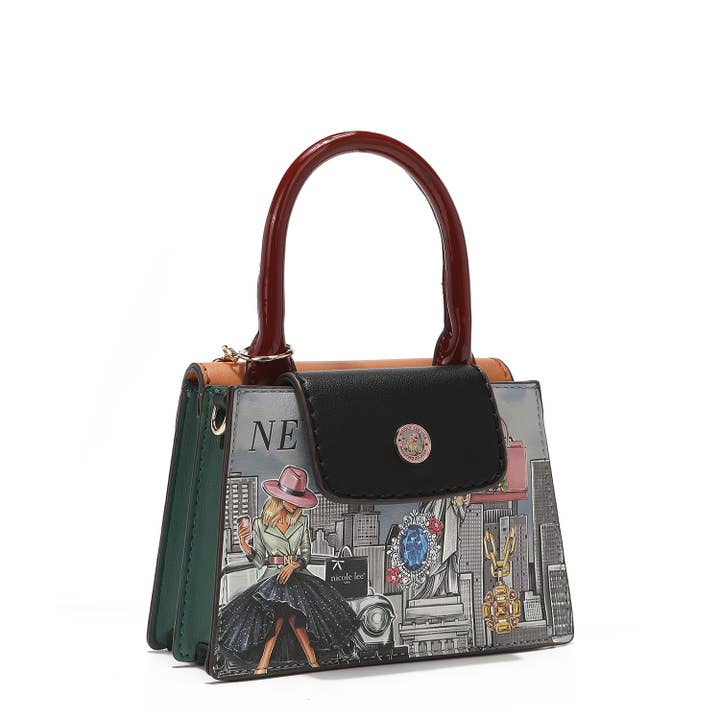 Nicole Lee USA - Wholesale Top Handle Bag - Women's - OLIVIA MINI CROSSBODY