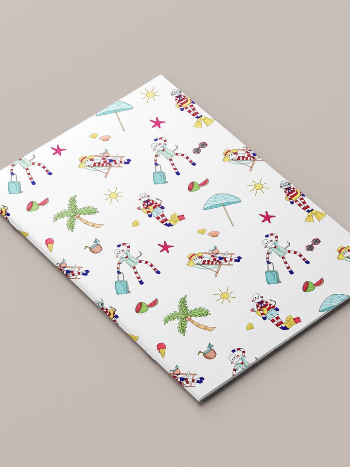 “Summer” notebook for wholesale by Monsieur Chaussette
