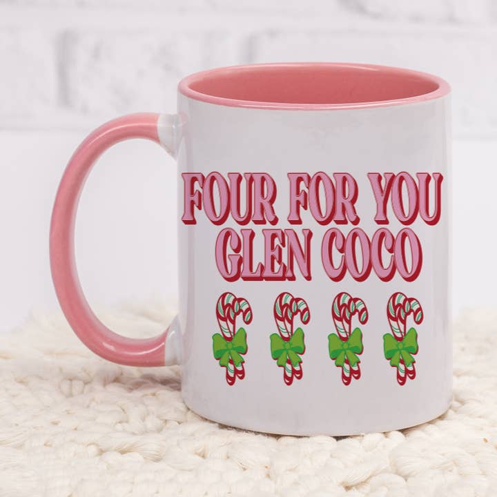 Glen Coco Candy Cane - Mean Holiday koffiemok voor meisjes voor wholesale door PJ AND CO