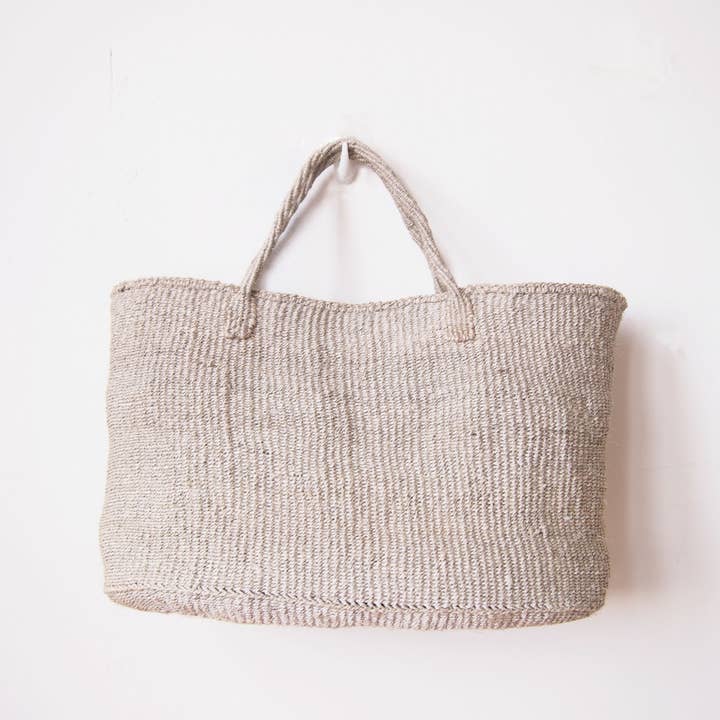Amsha - Wholesale Tote Bag - Women's - XL Sisal Tote: Cliffs2