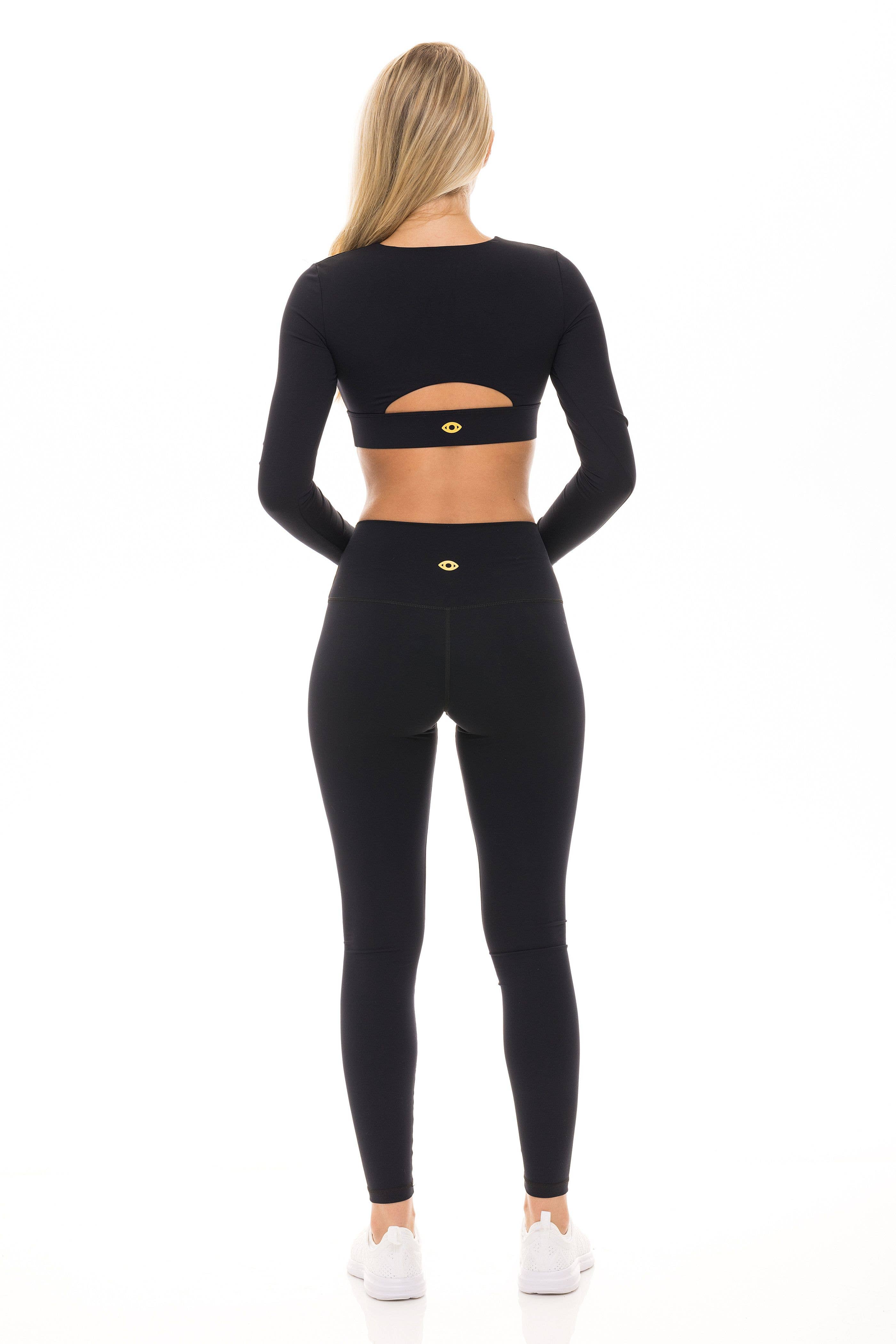 Lerin - Wholesale Athletic Top - Women's - Olivia Top - Black3