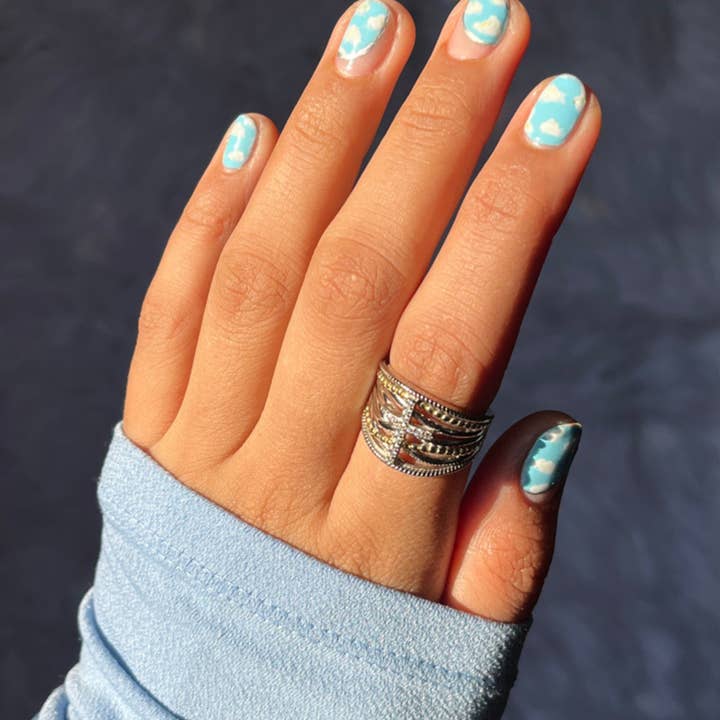 Ideaure Jewelry – wholesale Ring med flera stenar – Danica Cross Ring2