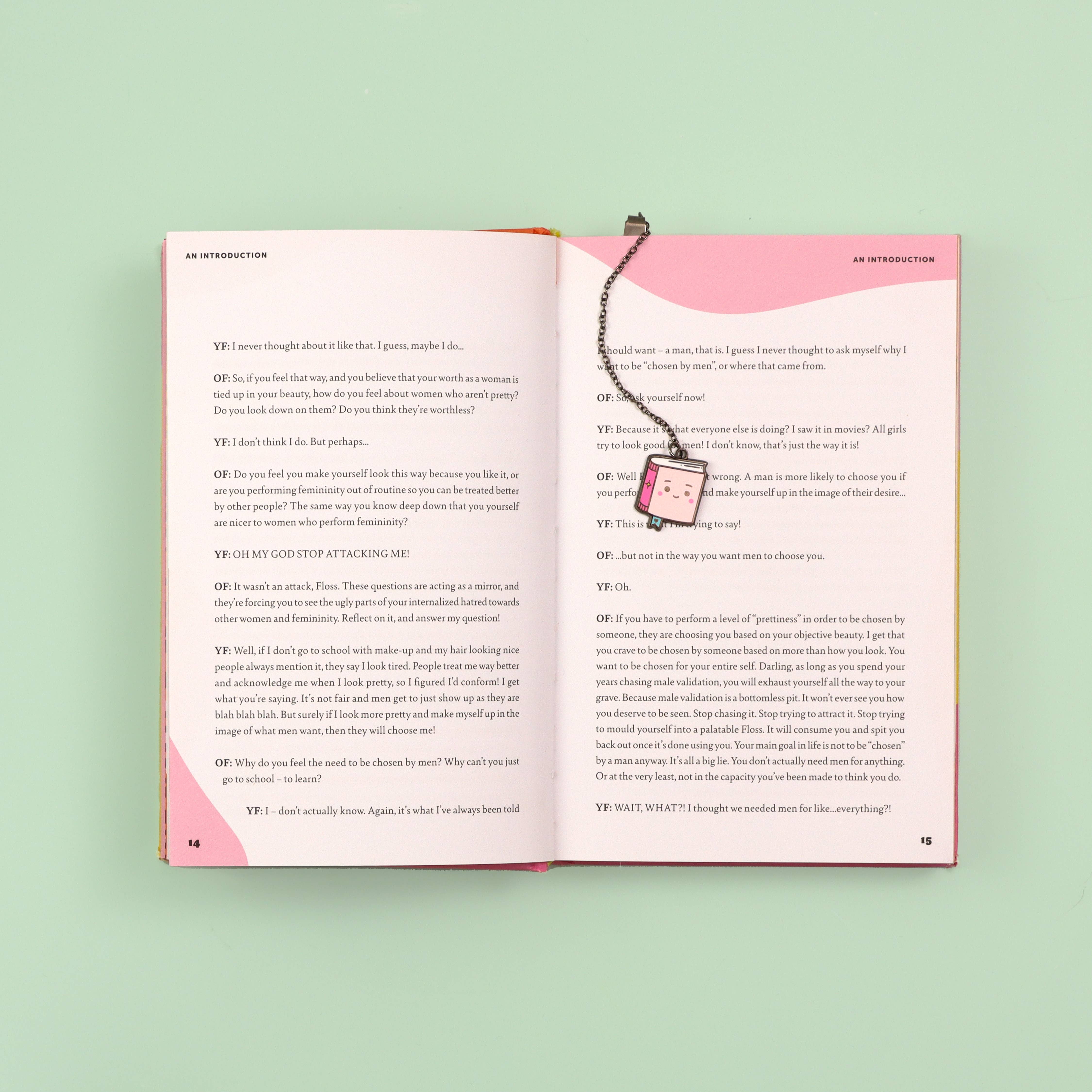 Fluffmallow (Custom duties for USA are pre-paid by us) - Vendita all'ingrosso Segnalibro - Segnalibro Kawaii in smalto con catenina2