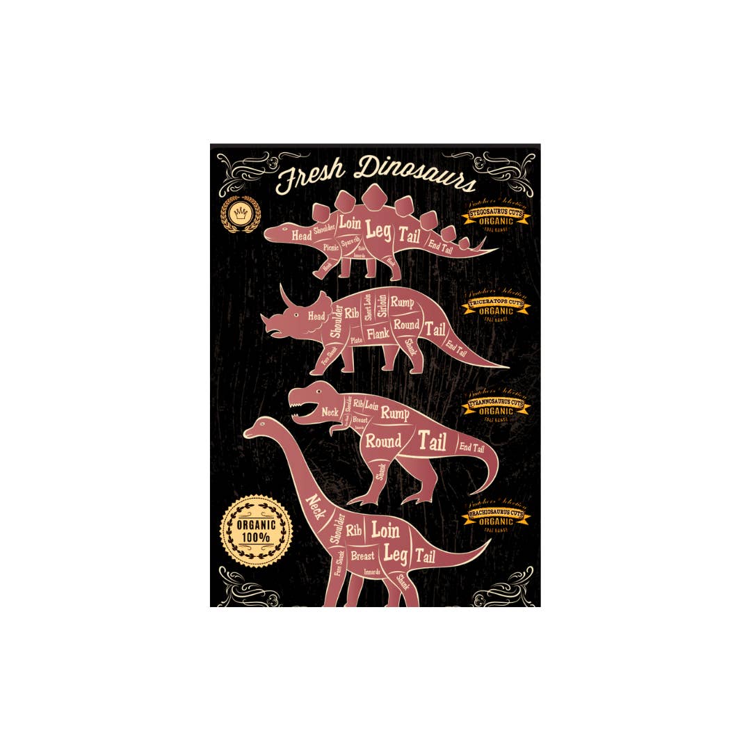 Kalan – wholesale Magnet – Fresh Dinosaur Jumbo Magnet