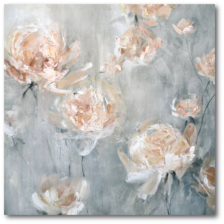Rose Mist Gallery - Wrapped Canvas Wall Art for wholesale by Courtside Market
