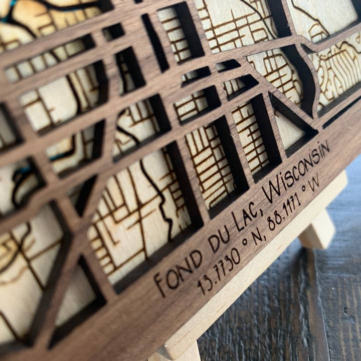 SJ Imaginations - Wholesale Map - Custom lake or city maps4