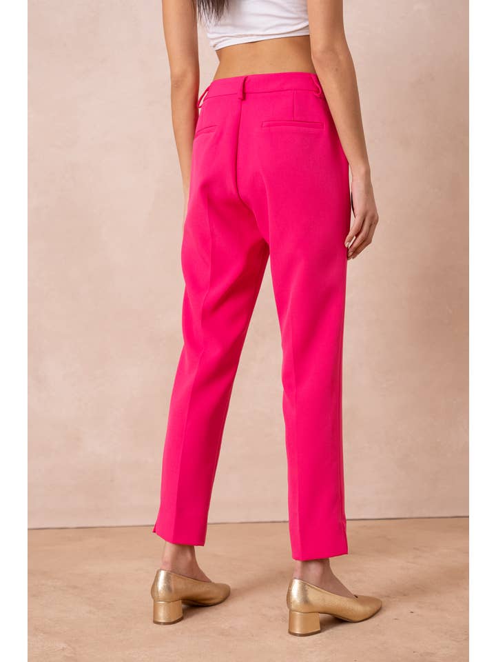 Attentif Paris - Vendita all'ingrosso Pantalone - Donna - Pantaloni a vita alta taglio sigaretta63