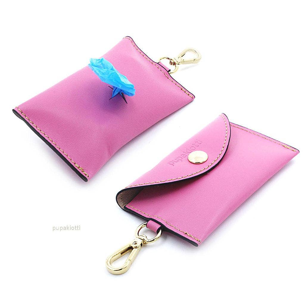 Pupakiotti Pets, Brand in Italy Srl. – wholesale Godisväska  - Hund – Premium äkta läderpåshållare med ficka för hundar10