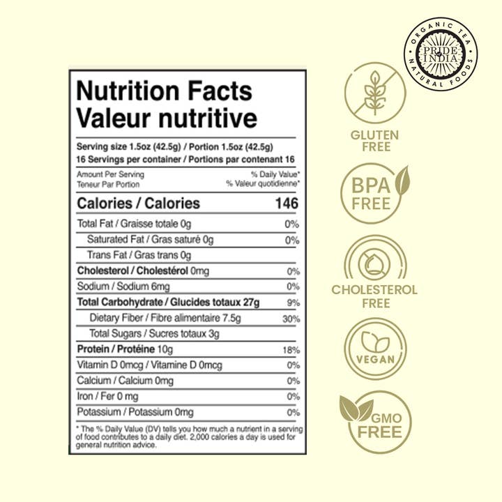 PRIDE INDIA BRANDS - Wholesale Beans - Split Yellow Mung Beans1