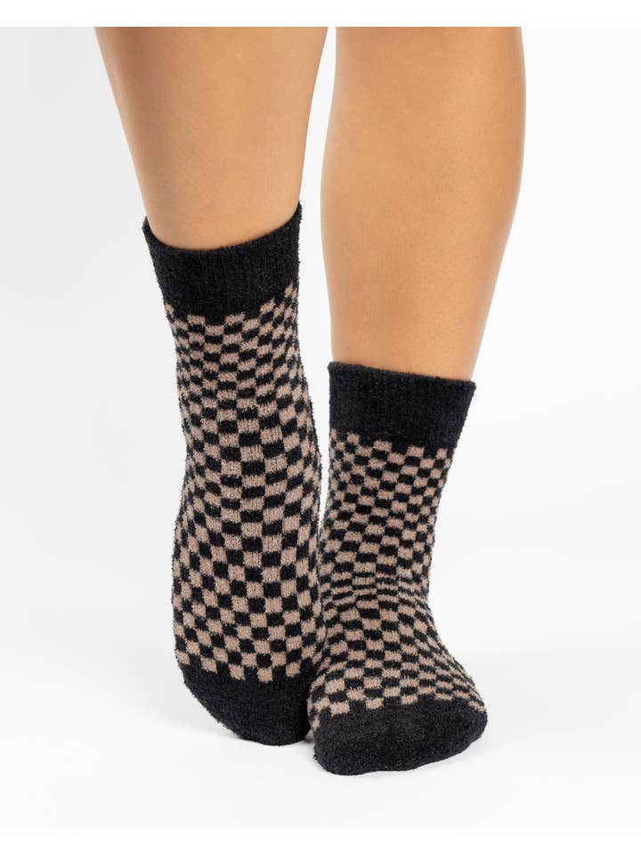 Pointe Studio - Wholesale Socks - Women's - Women's Annie Cozy Crew Grip Sock
