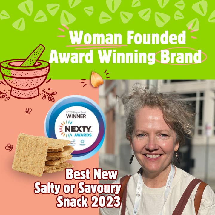 Better with Buckwheat | Maine Crisps - Wholesale Crackers - Rosemary + Herbs Crackers | Gluten-Free | Artisanal | Snack8