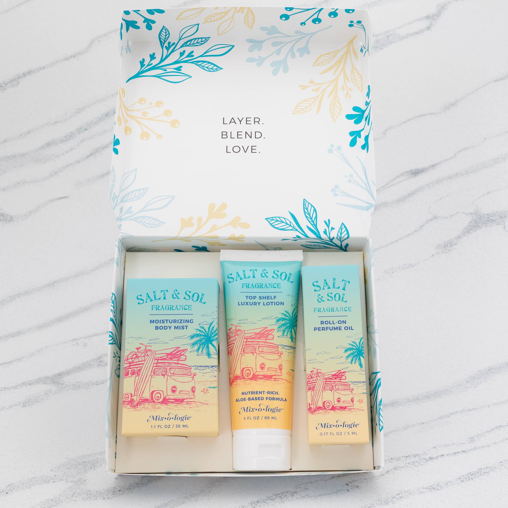 Mixologie - Wholesale Bath & Body Set - Women's Gift Set Trio Box (Choose Scent)20