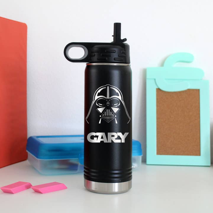 20 oz. Kid's Metal Water Bottle | Dark Lord for wholesale by Etchey