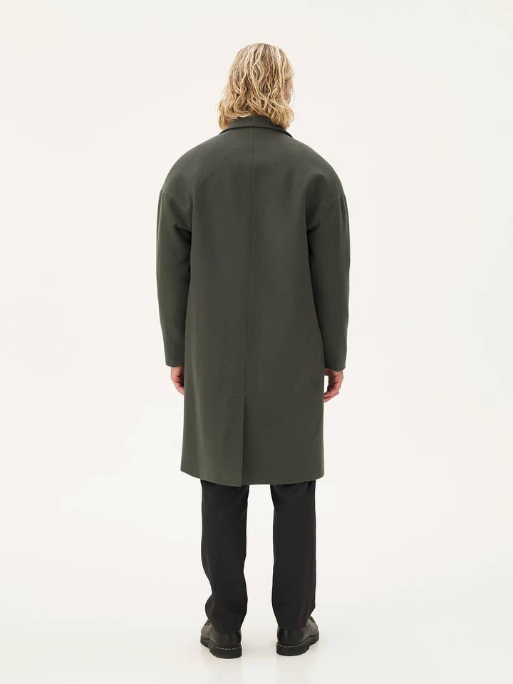 NOYOCO - Wholesale Coat - Women's - Genoa Ash green coat3