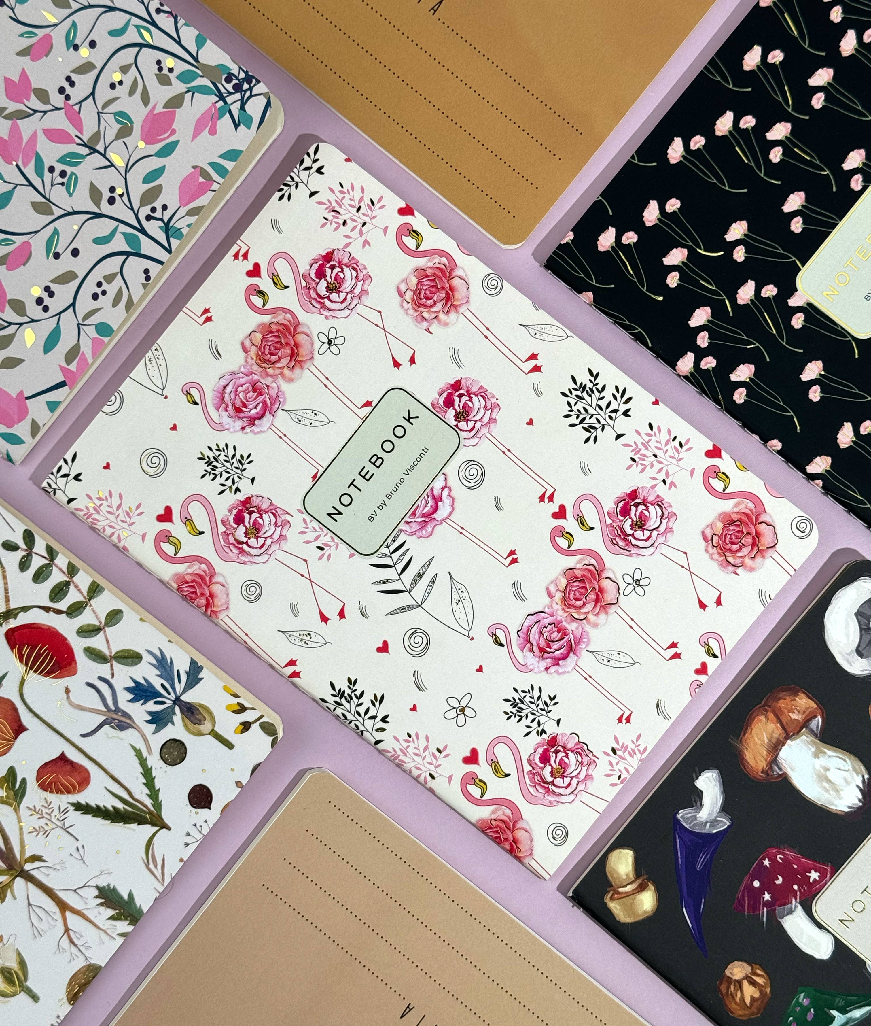 BV by Bruno Visconti - Wholesale Notebook - Flamingo  Notebook5