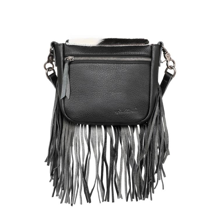 Montana West - Wholesale Crossbody Bag - Women's - RLC-L161 Montana West Genuine Leather Hair-On Collection Fri