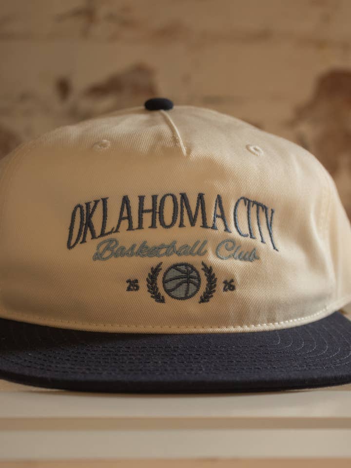 Club Level Embroidered Snapback Hat - Oklahoma City Thunder for wholesale by Shop Good