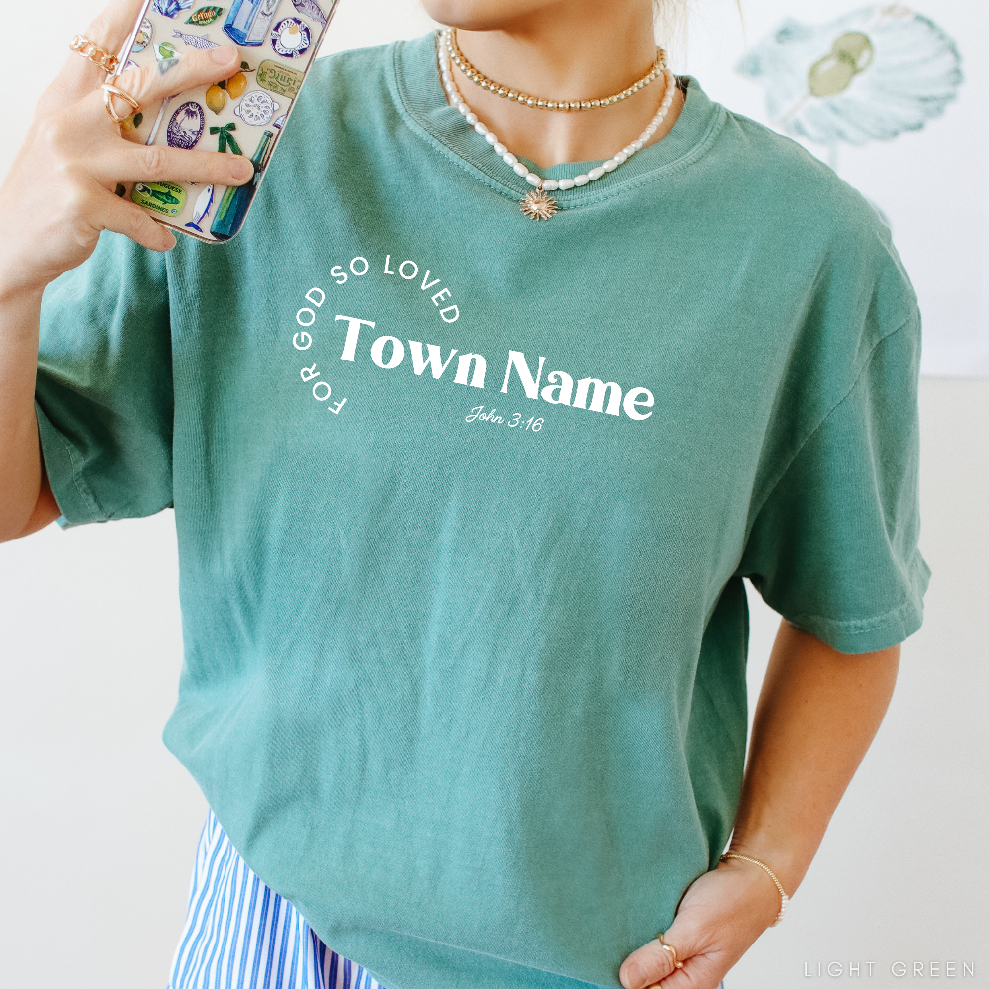 Faith & Life Christian Brands - Wholesale Screen Printed T-Shirt - Unisex - For God so Loved Custom Apparel Graphic T-Shirt7