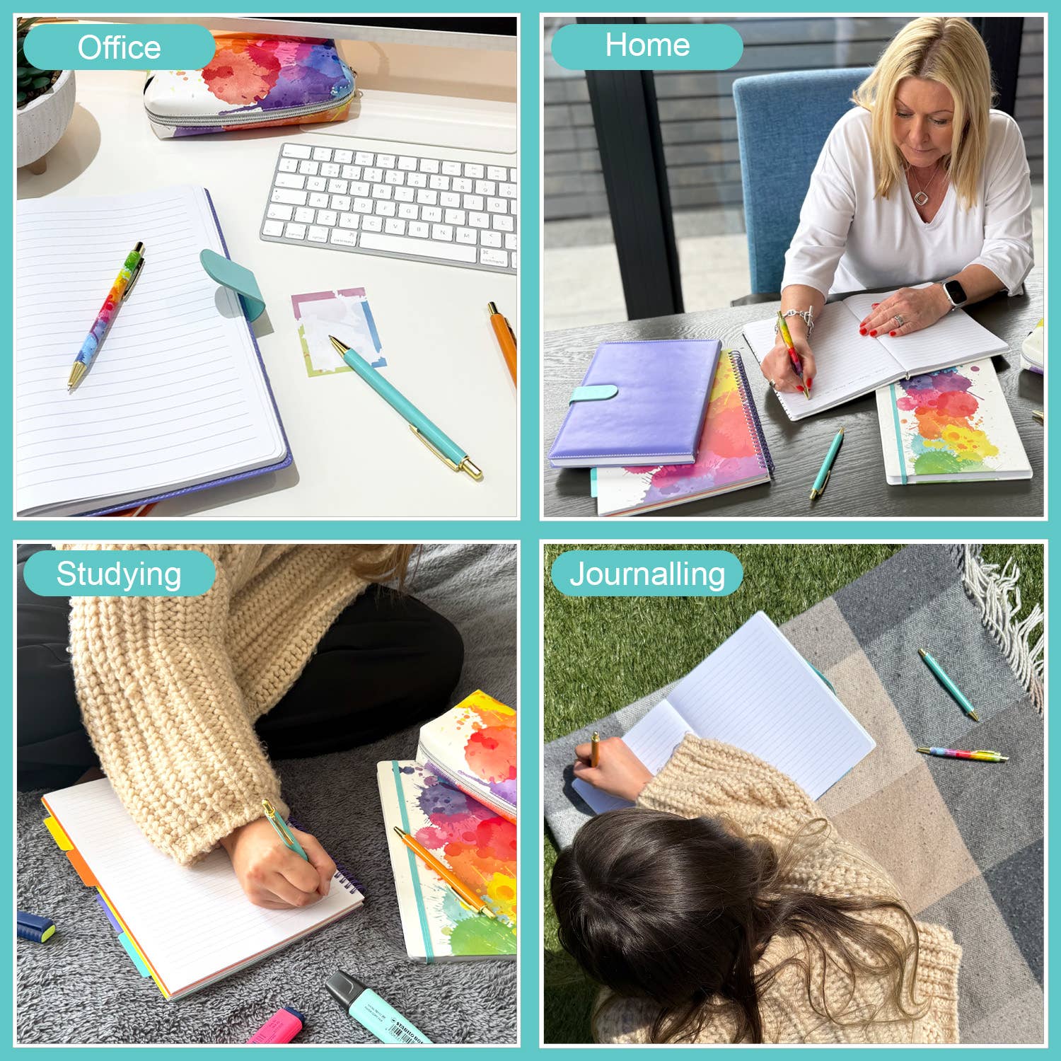 Powell Creative Products Ltd – wholesale Pen – Set of 3 Ballpoint Pens for Student Teenager School Office4